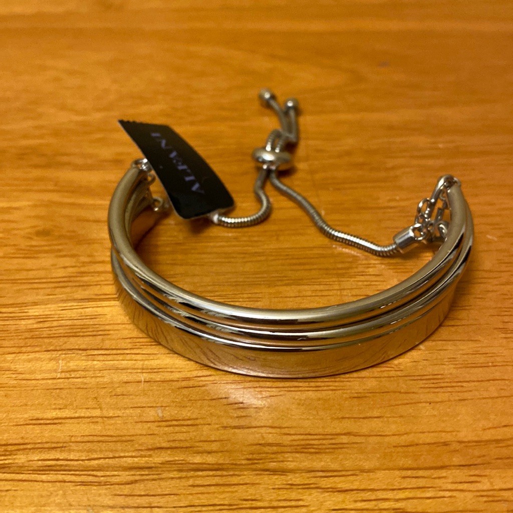 Nwt Alfani Adjustable Slider Bracelet 15$